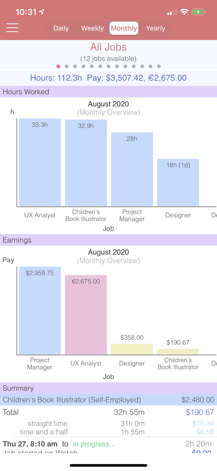 Work Clock - Timesheet Manager