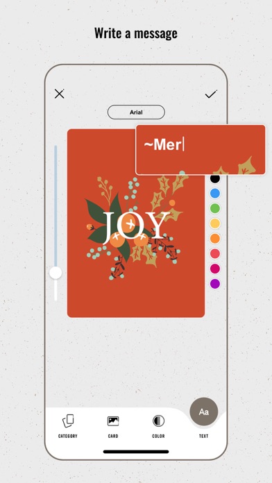 Thank You Card Maker Screenshot 4 - AppWisp.com Thank You Card Maker Screenshot 4 - AppWisp.com