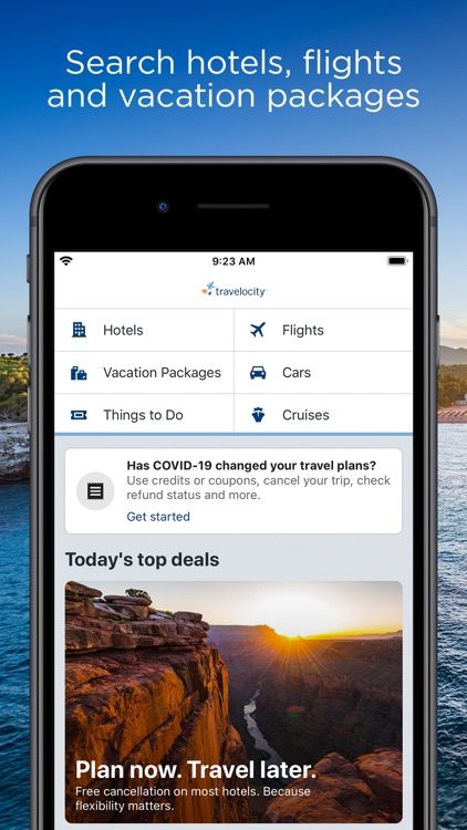 Travelocity Hotels & Flights screenshot-0