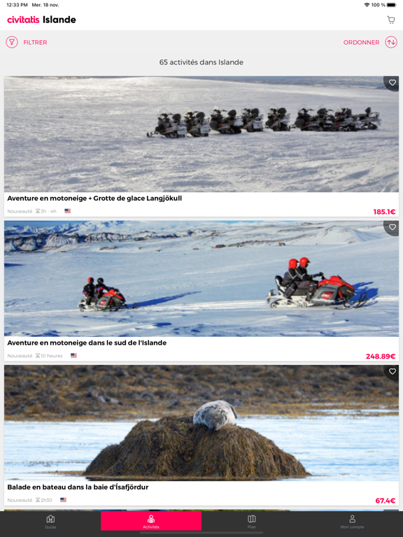 Screenshot #5 pour Guide d'Islande de Civitatis
