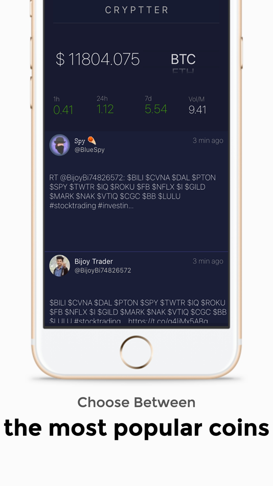 #2. Cryptter (iOS) 由: Ataman Girisken