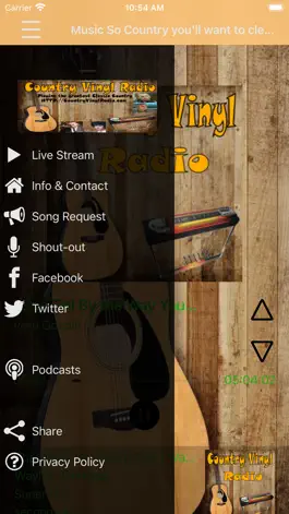 Game screenshot Country Vinyl Radio apk