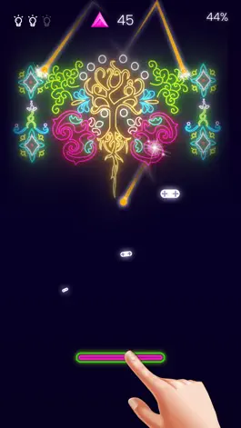 Game screenshot Break the Light - Neon Balls apk