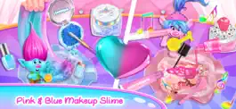 Game screenshot Girls Makeup Salon & Slime Fun apk