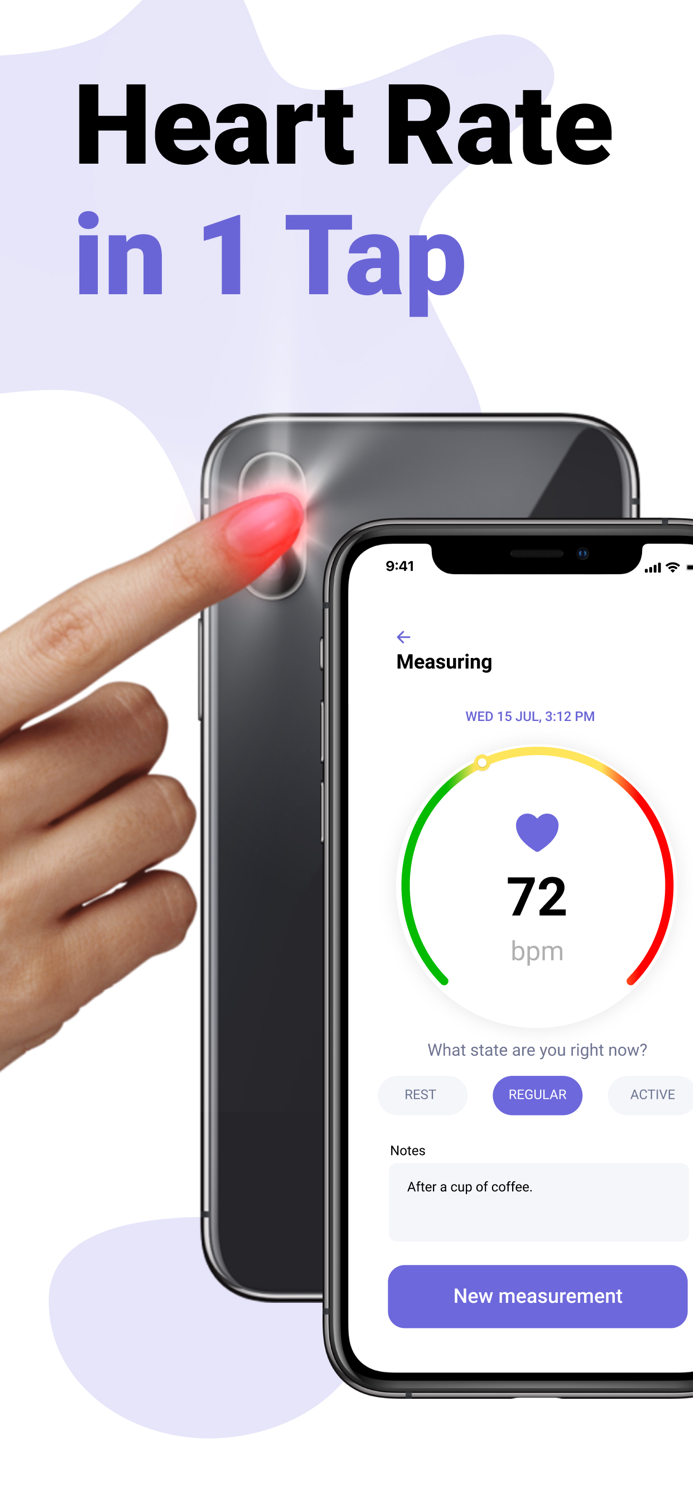 Heart Rate Monitor Track Pulse
