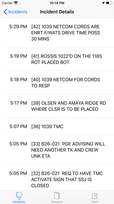 Screenshot #2 pour CHP Incidents