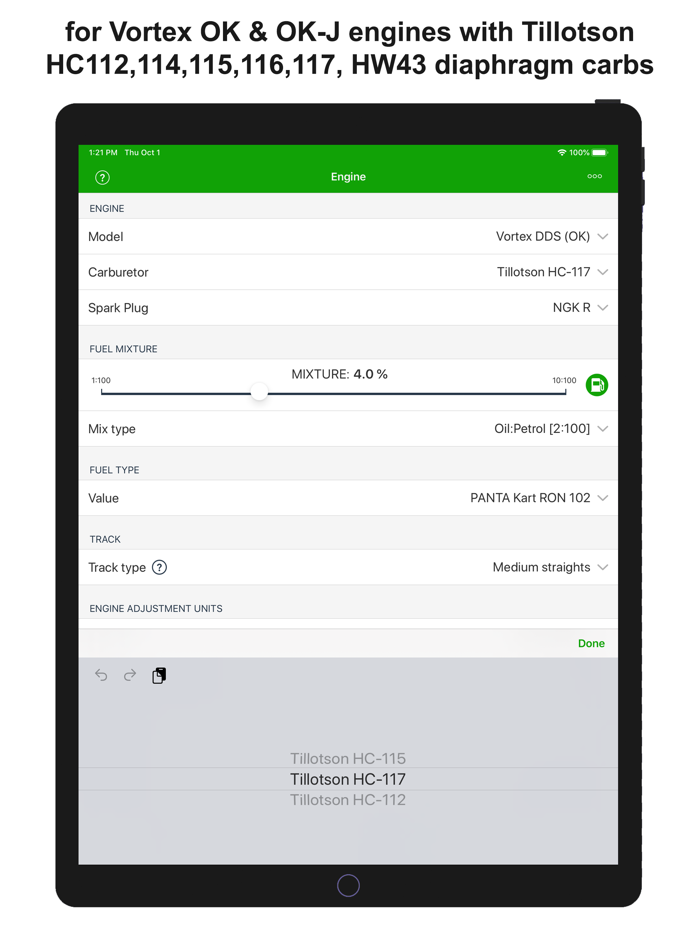 Jetting Vortex OK and OK-Junior