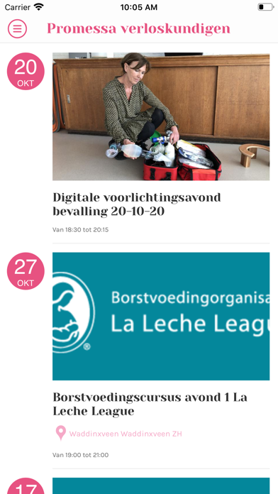 Promessa verloskundigen Screenshot