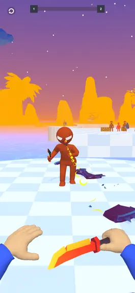 Game screenshot Knife Play 3D - Ninja Z Master apk