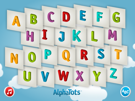 AlphaTots Alphabet iPad app afbeelding 2