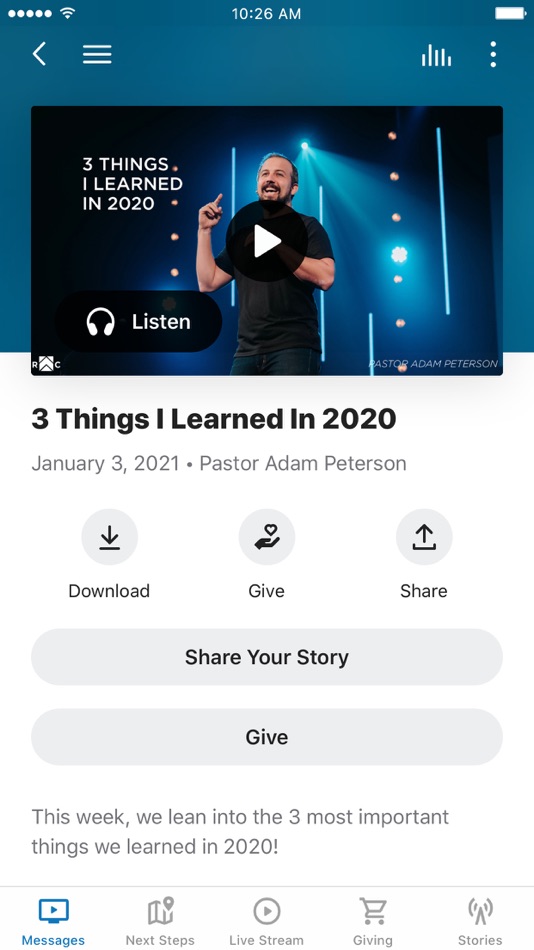 #3. Rise Church (iOS) Podle: Rise Church Inc