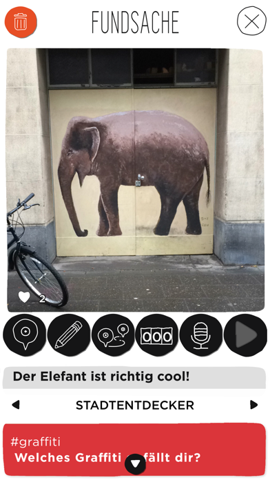 #stadtsache Screenshot