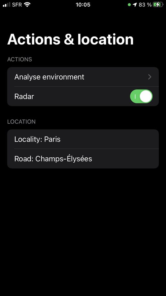 #1. A-Eye: Artificial Eye (iOS) 由: Eliott Morgensztern