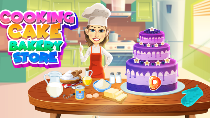 Cooking Cake Bakery Store