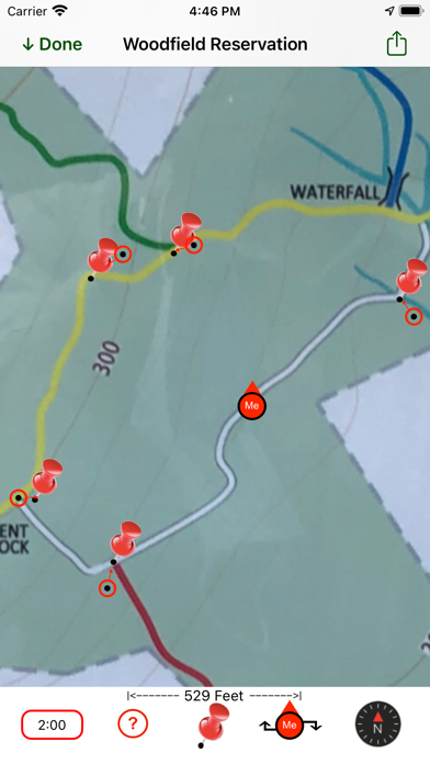 GPS Trail Map Screenshot