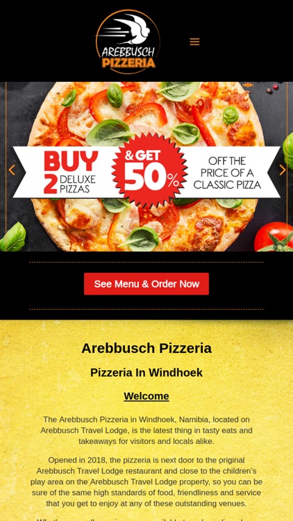 Arebbusch Pizza