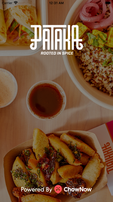 Pataka Vegetarian Indian Food Screenshot