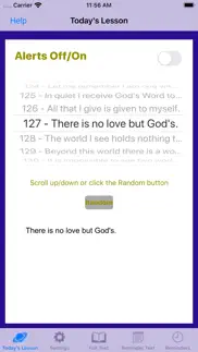 acim remind iphone screenshot 1