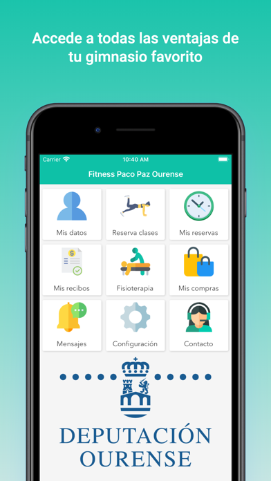 Screenshot #1 pour Fitness Pazo