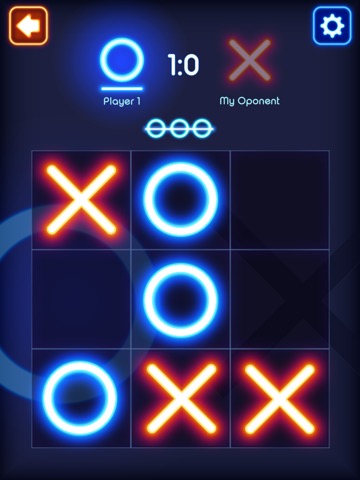 Tic Tac Toe Glow - Puzzle Gameのおすすめ画像5