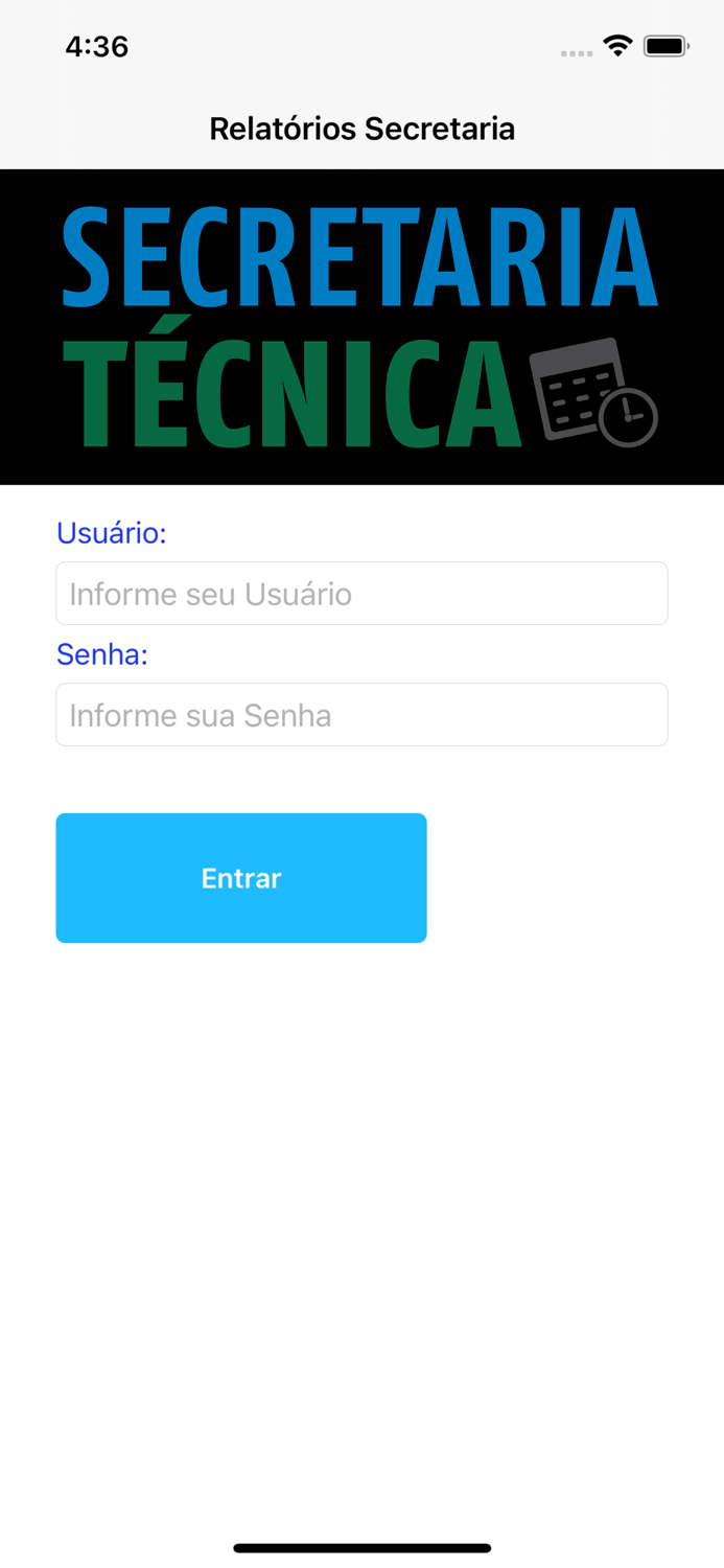 Alta Secretaria Relatório