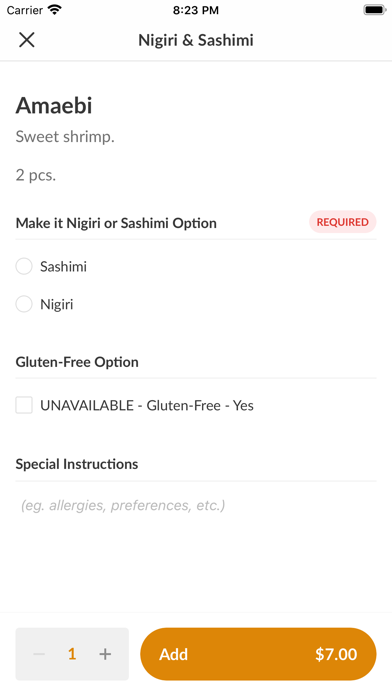 Kyoto Japanese Restaurant Screenshot