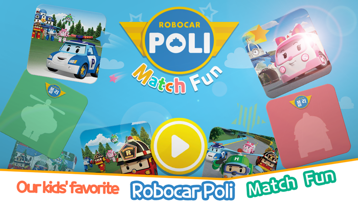 Robocar Poli Match Fun
