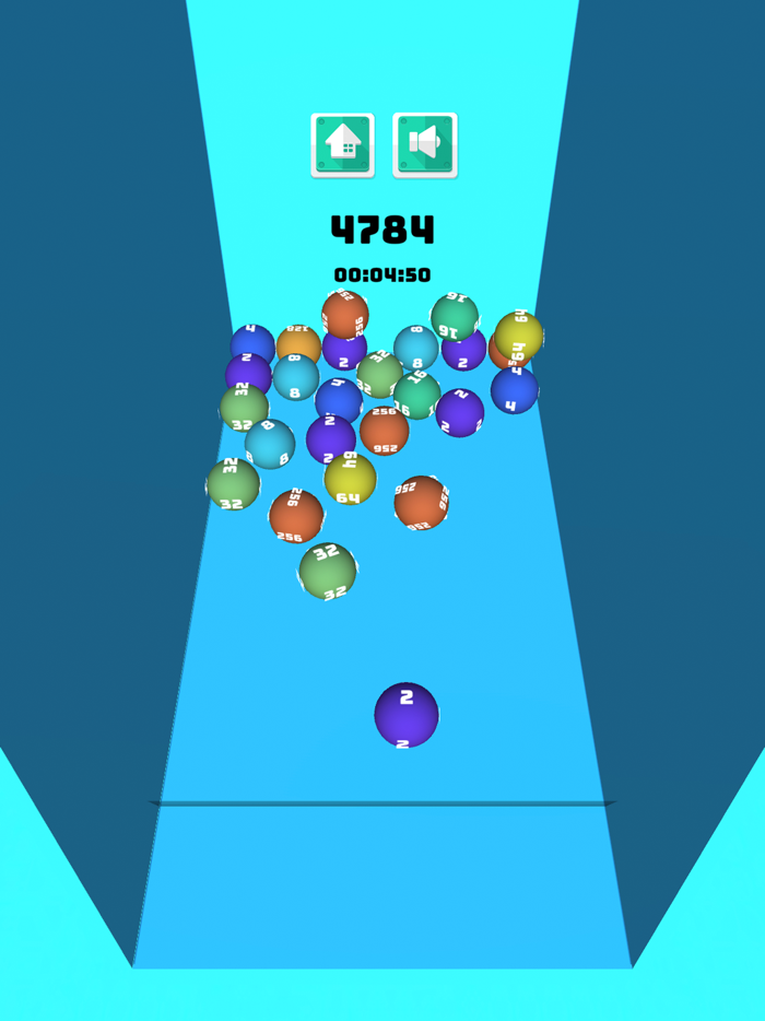 Number Bubbles Aim and Merge 3D