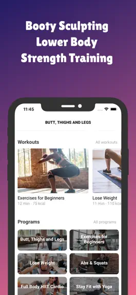 Game screenshot Butt & Thigh Workout At Home apk