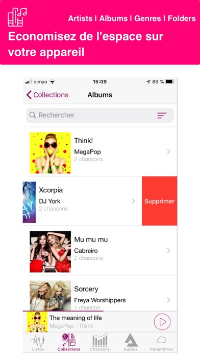 Screenshot #3 pour Cloud Music Pro