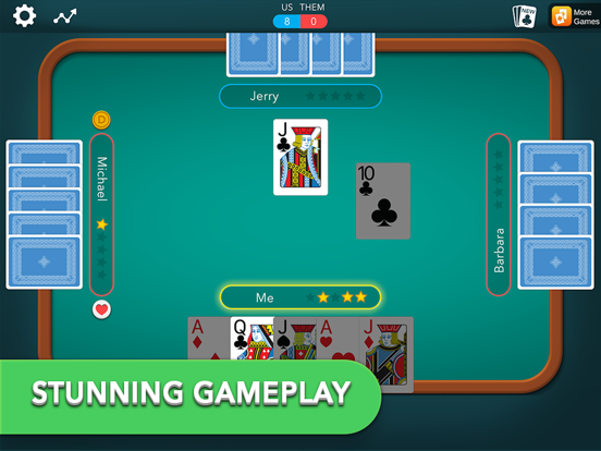 Screenshot #5 pour Euchre Classic Card Game