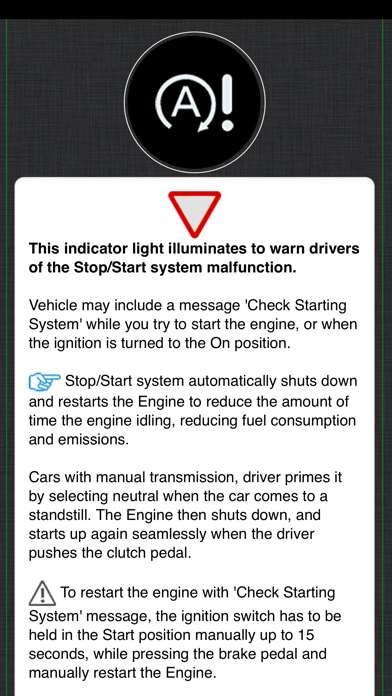 Ford Warning Lights Guide Screenshot
