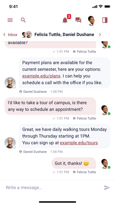 MyConcordU Screenshot
