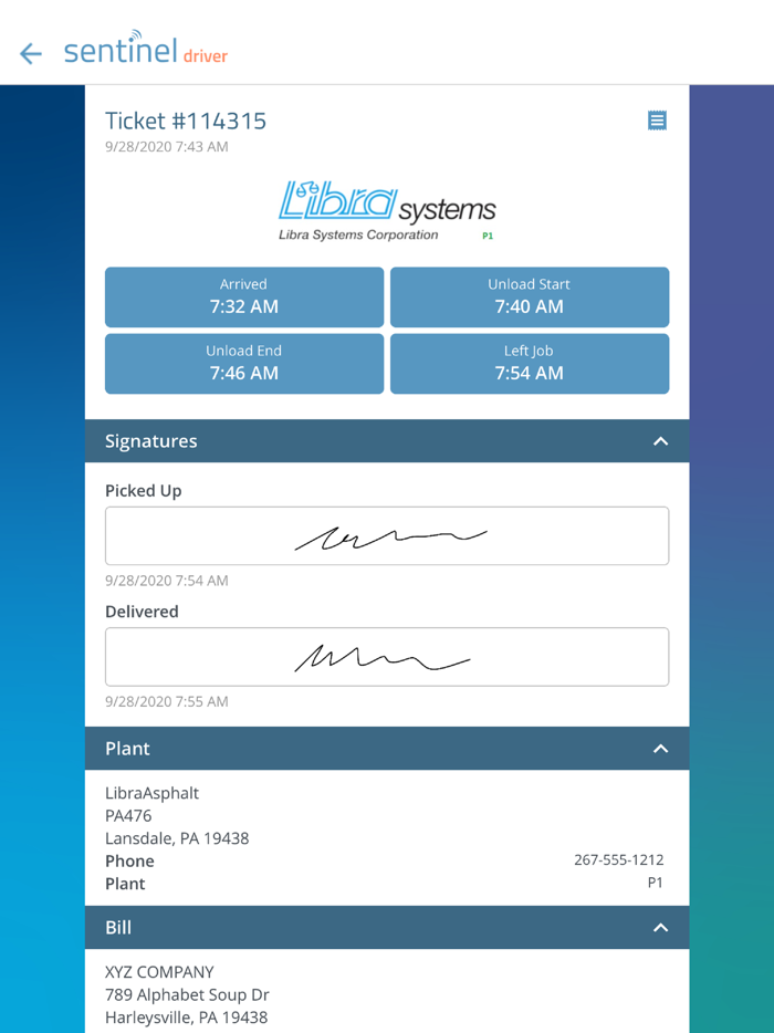 Libra Sentinel Driver