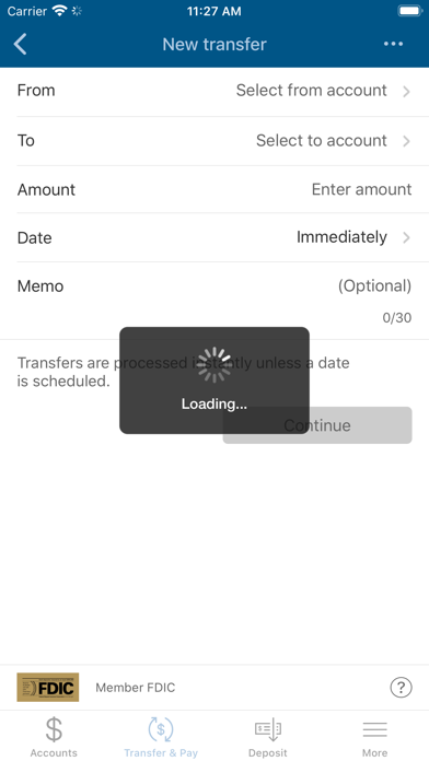 Capitol Bank Mobile Banking Screenshot