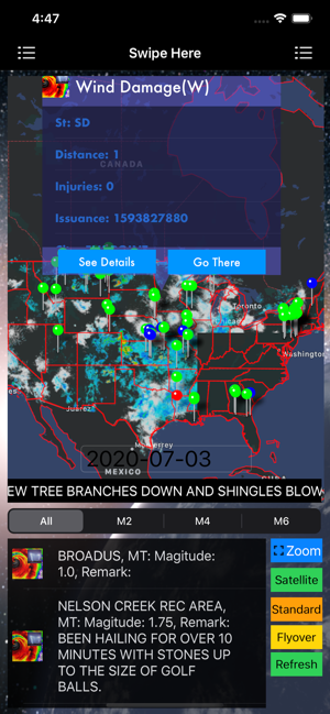 Instant NOAA Storm Lite(圖1)-速報App