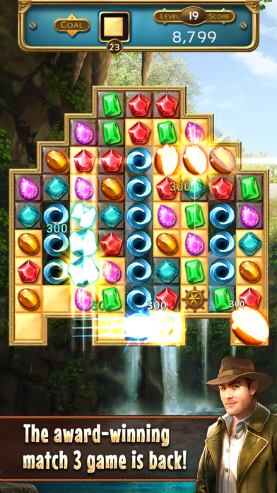 Jewel Quest 7 Seas: Match 3 Screenshot
