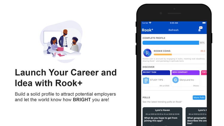 Rook+: Virtual Work Experience