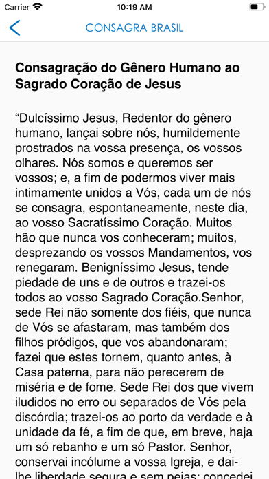 Consagra Brasil Screenshot