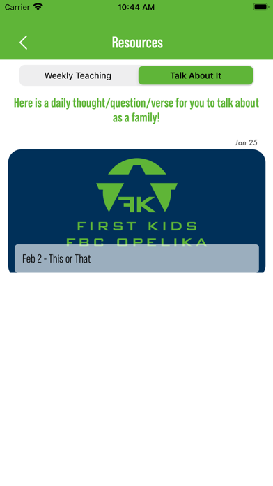 First Kids Opelika Screenshot