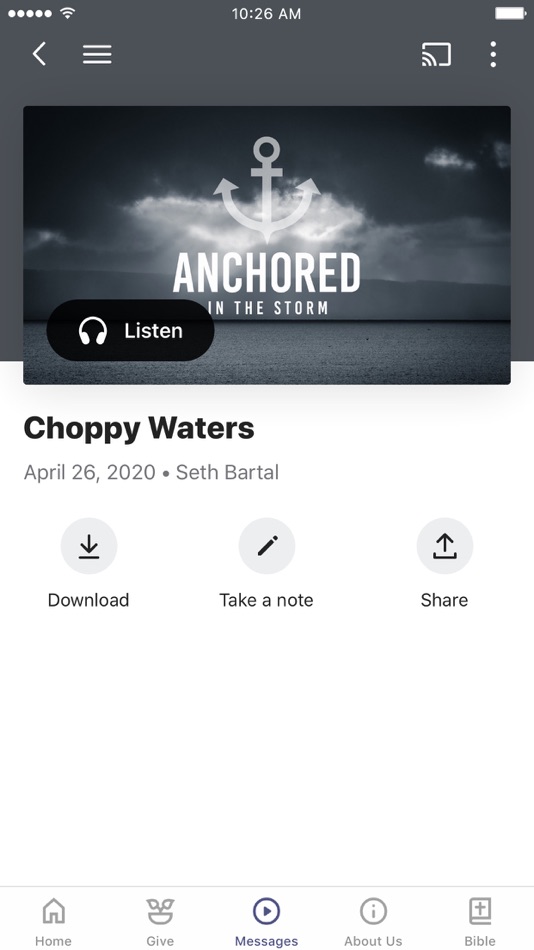 #3. Community Church - IN (iOS) 게시자: Community Church of Greensburg