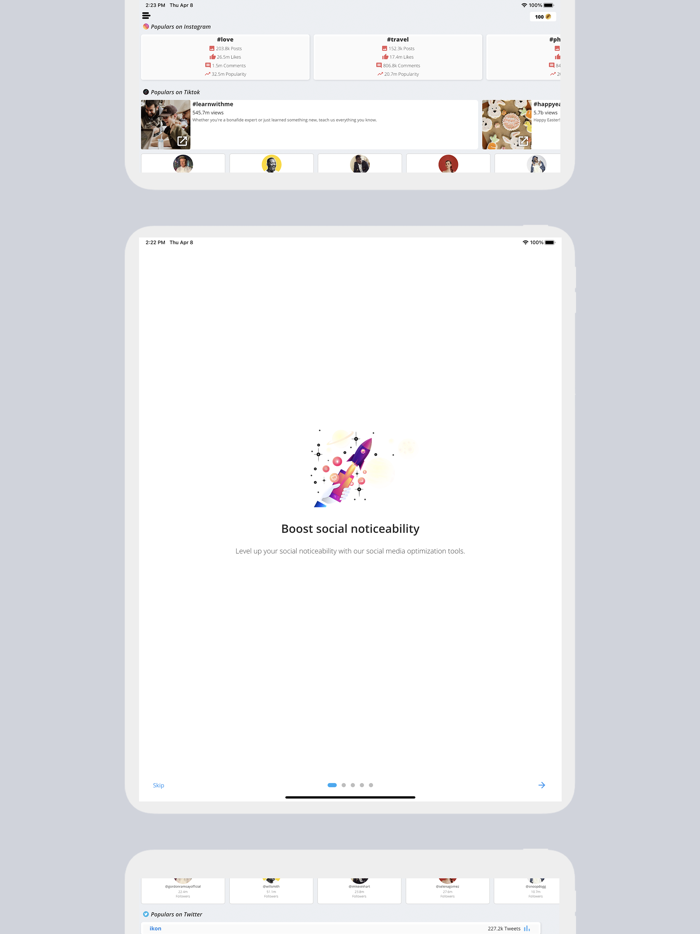 Fenoscope - Hashtags and SMO