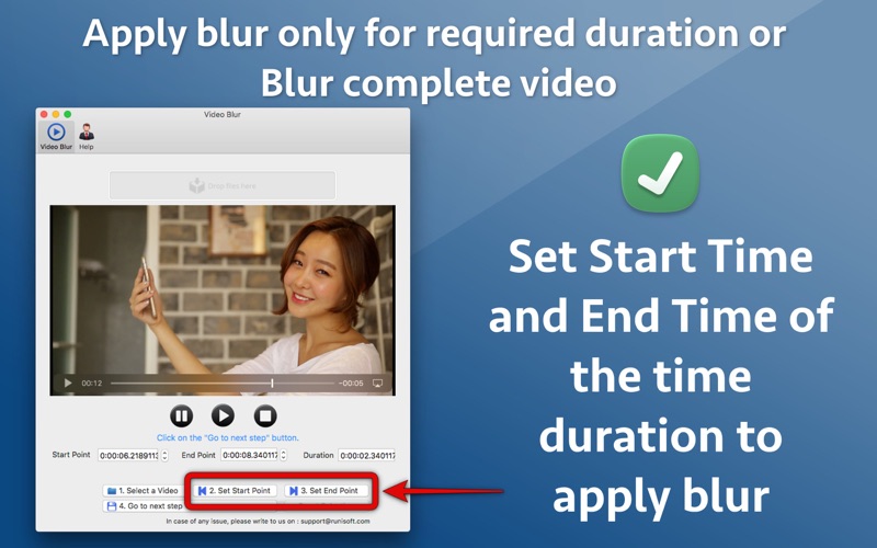 How to cancel & delete video blur 1