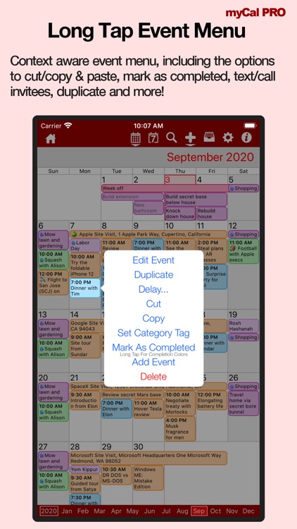Events & Diary: myCal PRO