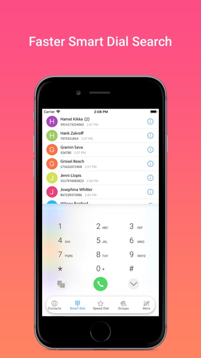 Speed Dial - T9 and Smart Call Screenshot