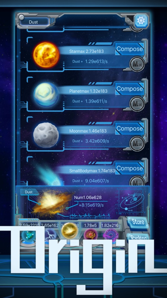 #3. Origin - The Big Bang (iOS) 由: XIAMEN TAOJIN INTERACTIVE NETWORK CO.,LTD