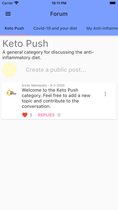 Anti Inflammatory Keto Diet Screenshot