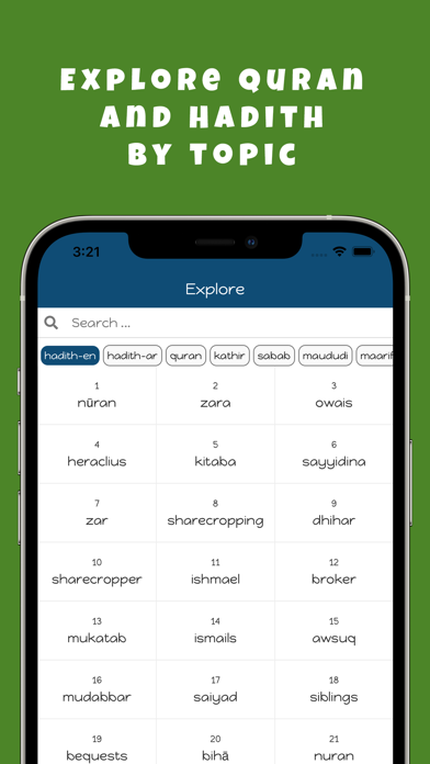 Qurani: Quran, Hadith & Tafsir Screenshot