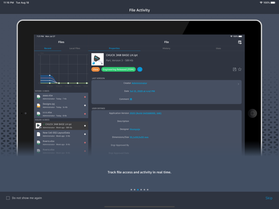 Screenshot #6 pour Autodesk Vault Mobile