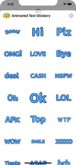 Game screenshot Animated Text Stickers mod apk